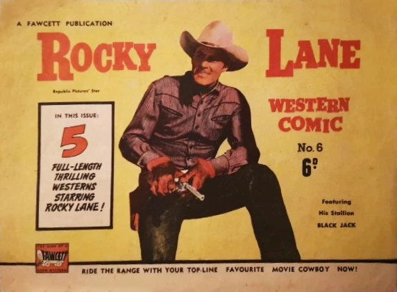 Rocky Lane Western Comic (Cleland, 1949? series) #6 ([1949??])