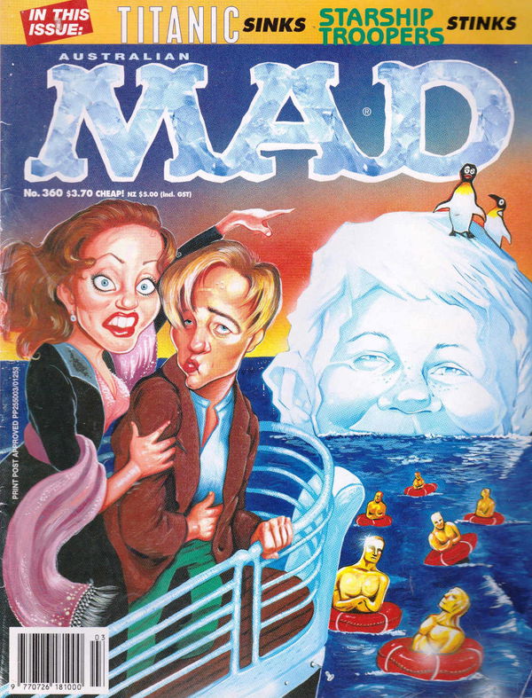 Australian Mad Magazine (Horwitz, 1978 series) #360 ([1998?])