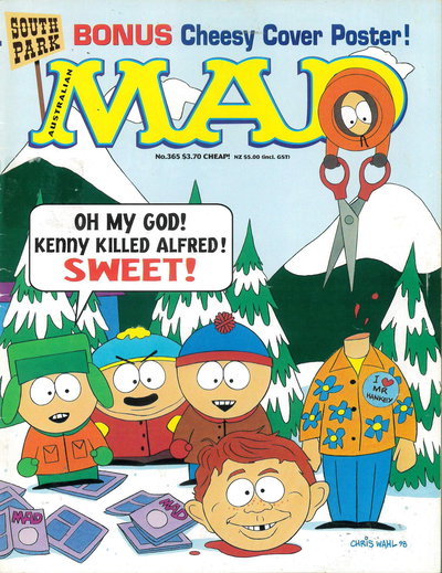 Australian Mad Magazine  #365 (January 1999)