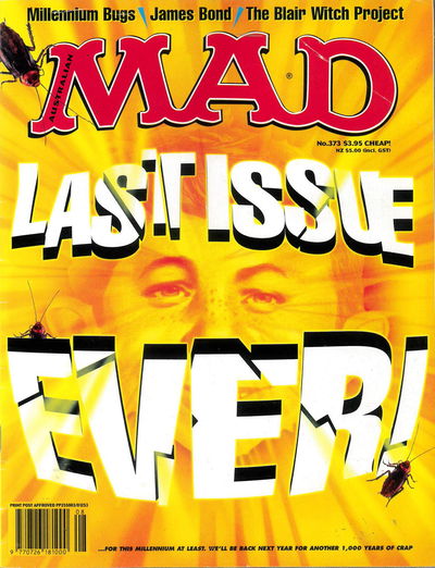 Australian Mad Magazine (Horwitz, 1978 series) #373 January 2000