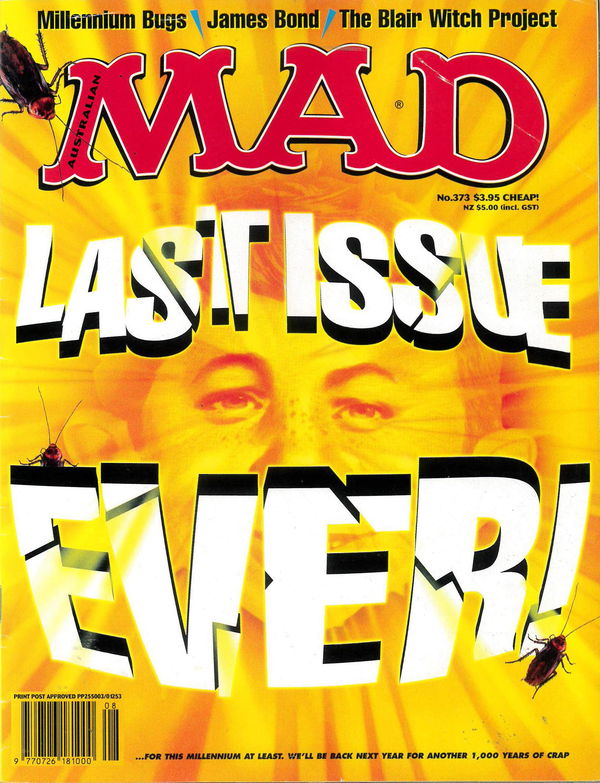 Australian Mad Magazine (Horwitz, 1978 series) #373 (January 2000)