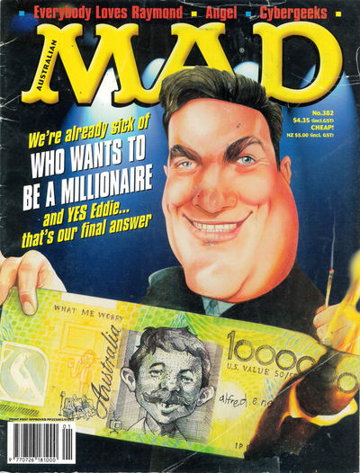 Australian Mad Magazine (Horwitz, 1978 series) #382 (February 2001)