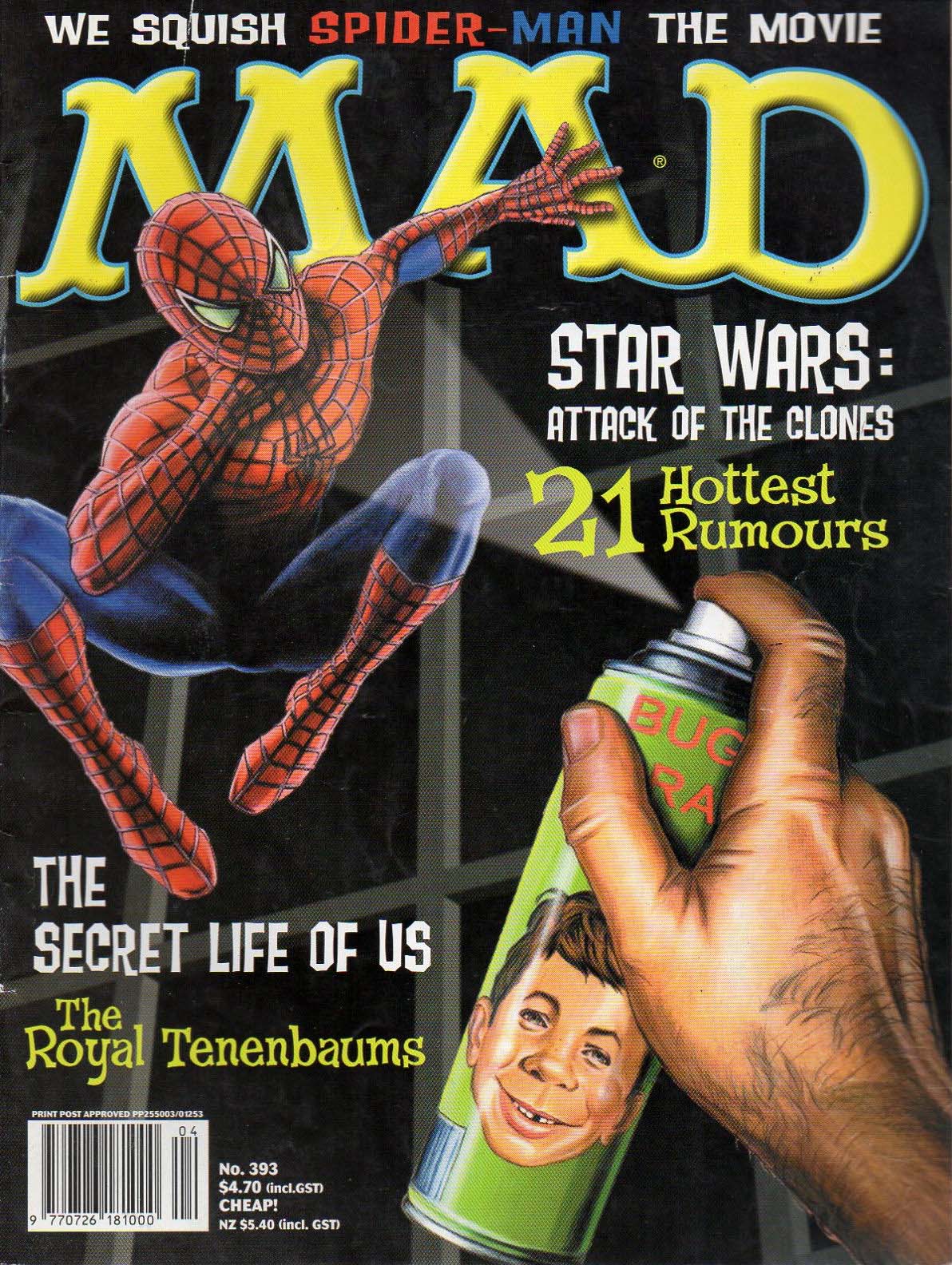 Australian Mad Magazine (Horwitz, 1978 series) #393 (2002)