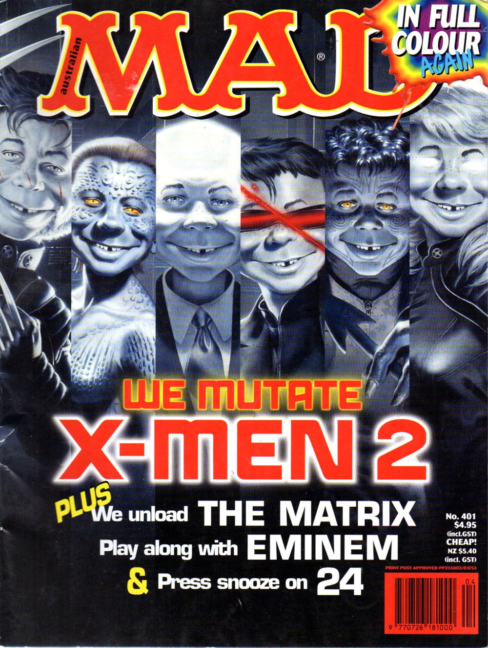 Australian Mad Magazine (Horwitz, 1978 series) #401 (2003)