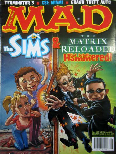 Australian Mad Magazine  #403 ([2003?])