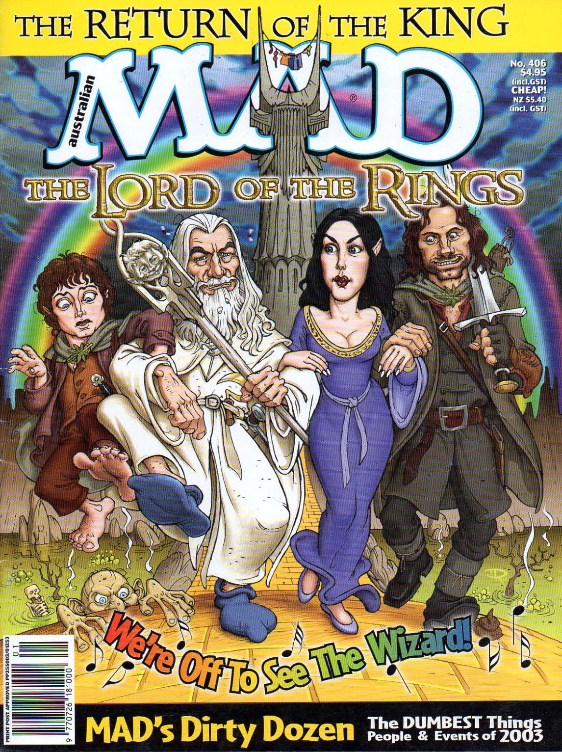 Australian Mad Magazine (Horwitz, 1978 series) #406 (2004)