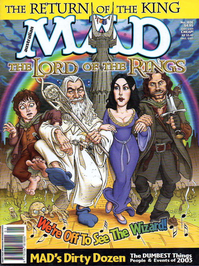 Australian Mad Magazine (Horwitz, 1978 series) #406 (2004)