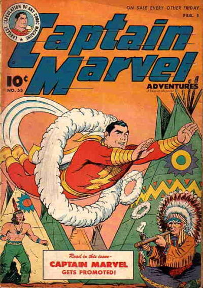 Captain Marvel Adventures (Fawcett, 1941 series) #53 (February 1, 1946)
