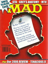 Australian Mad Magazine (Horwitz, 1978 series)  #430 ([2007?])