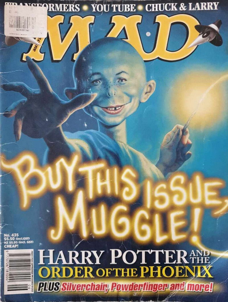 Australian Mad Magazine (Horwitz, 1978 series) #435 ([July 2007?])
