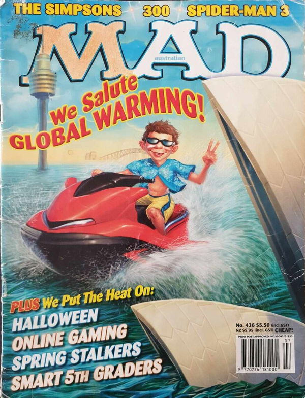 Australian Mad Magazine (Horwitz, 1978 series) #436 ([August 2007?])