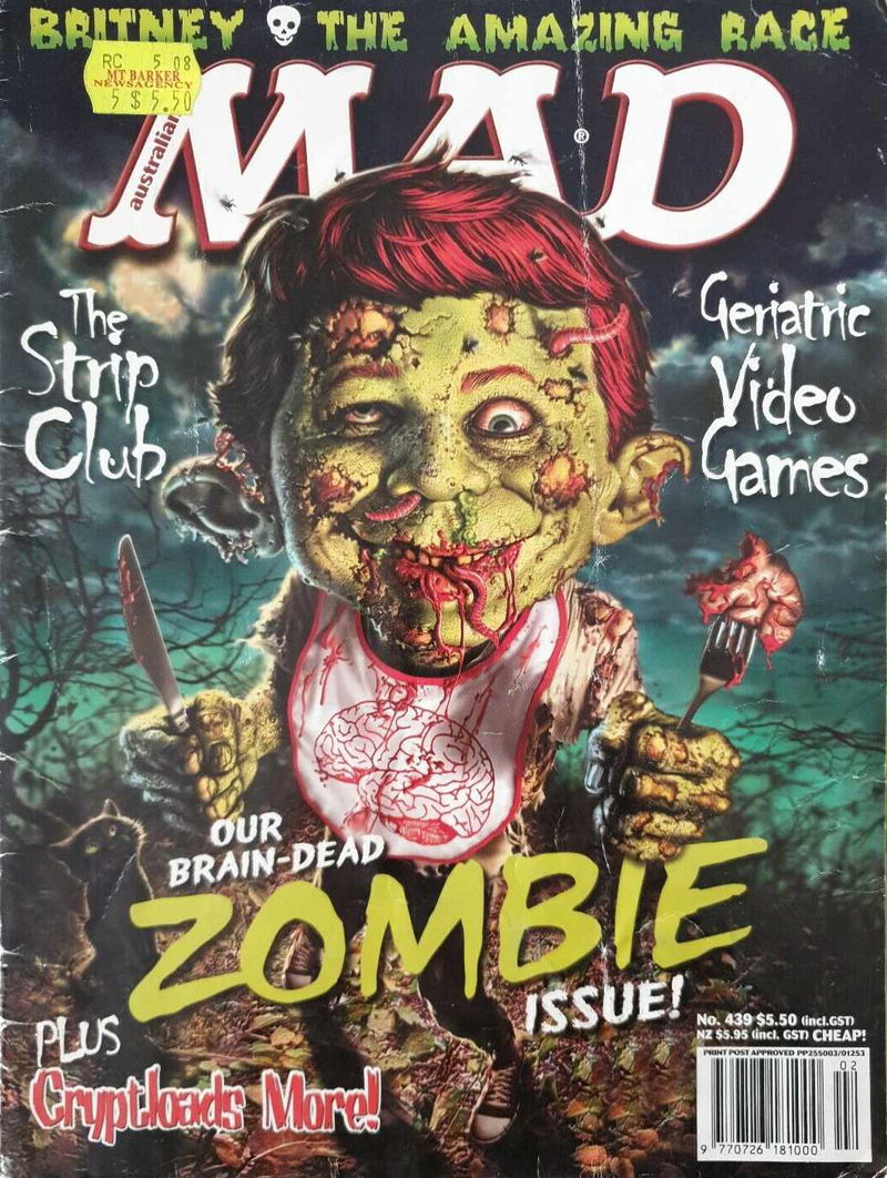 Australian Mad Magazine (Horwitz, 1978 series) #439 ([March 2008?])