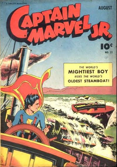 Captain Marvel Jr. (Fawcett, 1942 series) #22 (August 1944)