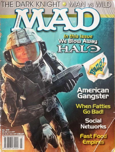 Australian Mad Magazine (Horwitz, 1978 series) #440 [April 2008?]