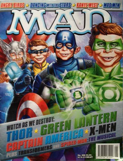 Australian Mad Magazine (nextmedia, 2009? series) #466 ([March 2011?])