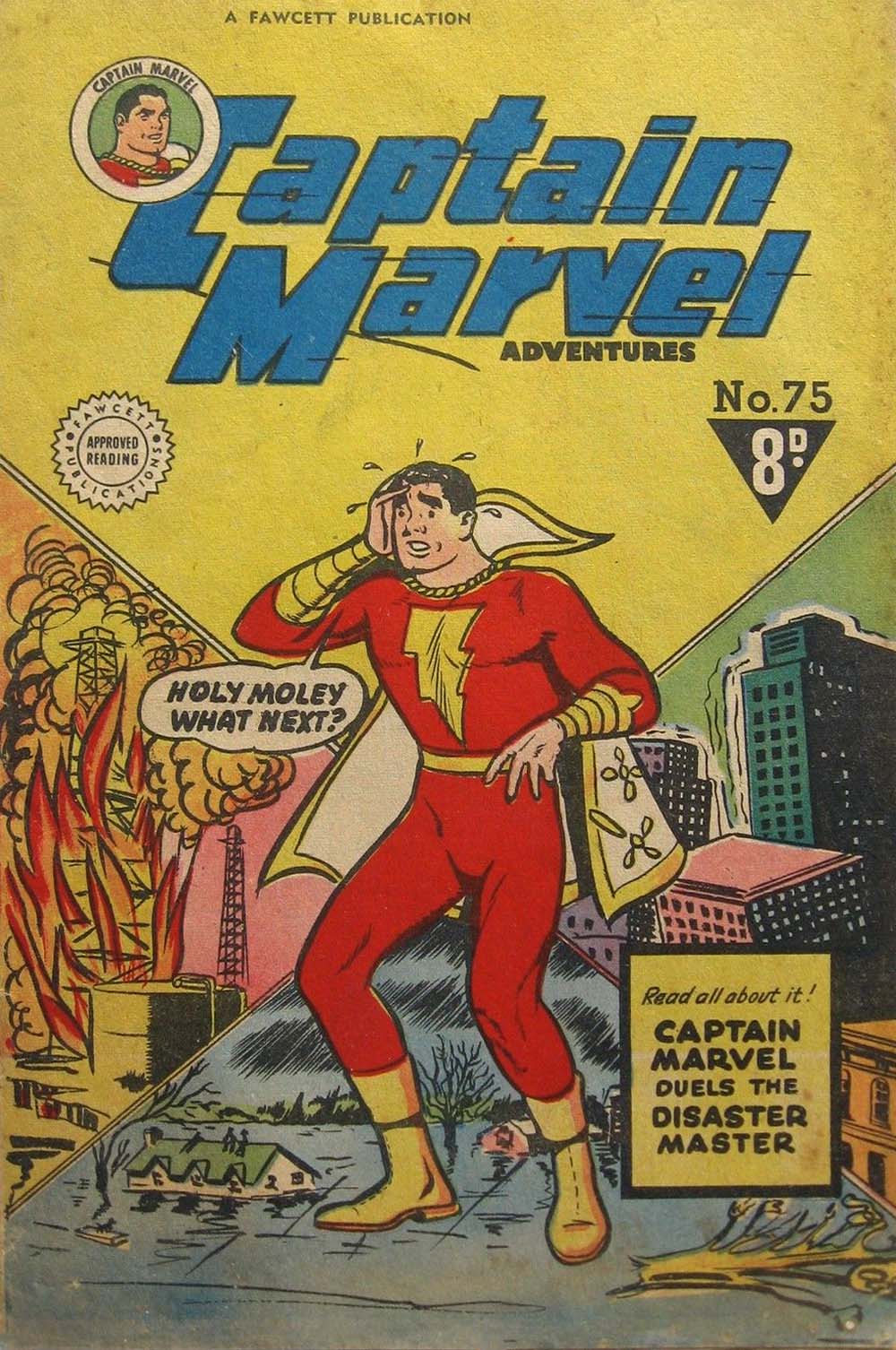 Captain Marvel Adventures (Cleland, 1949 series) #75 ([1952?])