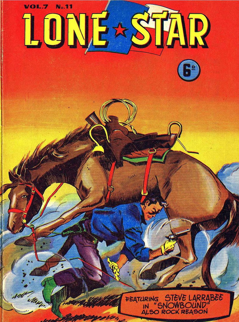 Lone Star (Atlas Publishing, 1956 series) v7#11 (December 1961)