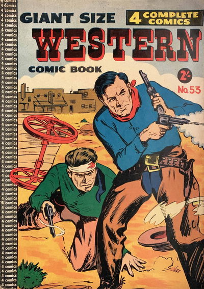 Giant Size Western Comic Book (Tricho, 1959 series) #53 [March 1959]