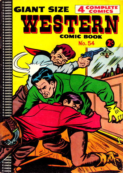 Giant Size Western Comic Book (Tricho, 1959 series) #54 [April 1959?]