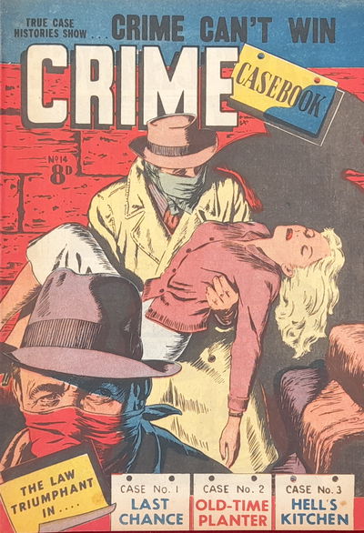 Crime Casebook (Transport, 1953? series) #14 [February 1954?]