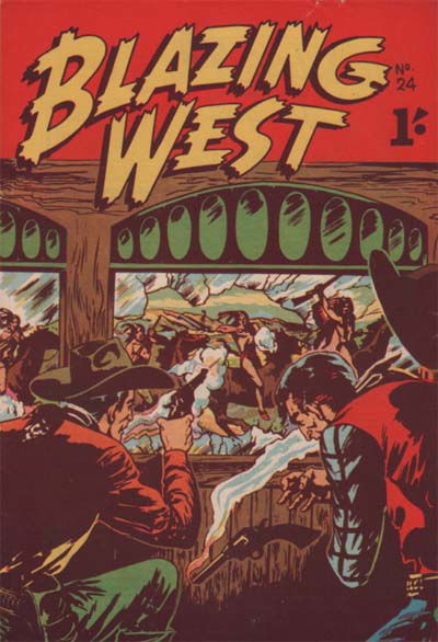 Blazing West (Action Comics, 1955 series) #24 [January 1957?]