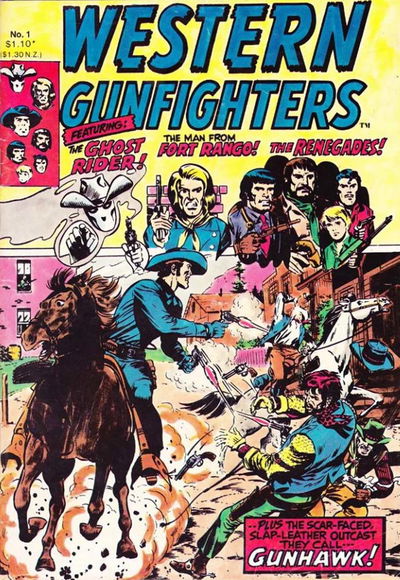 Western Gunfighters (Yaffa, 1982? series) #1 [1982?]