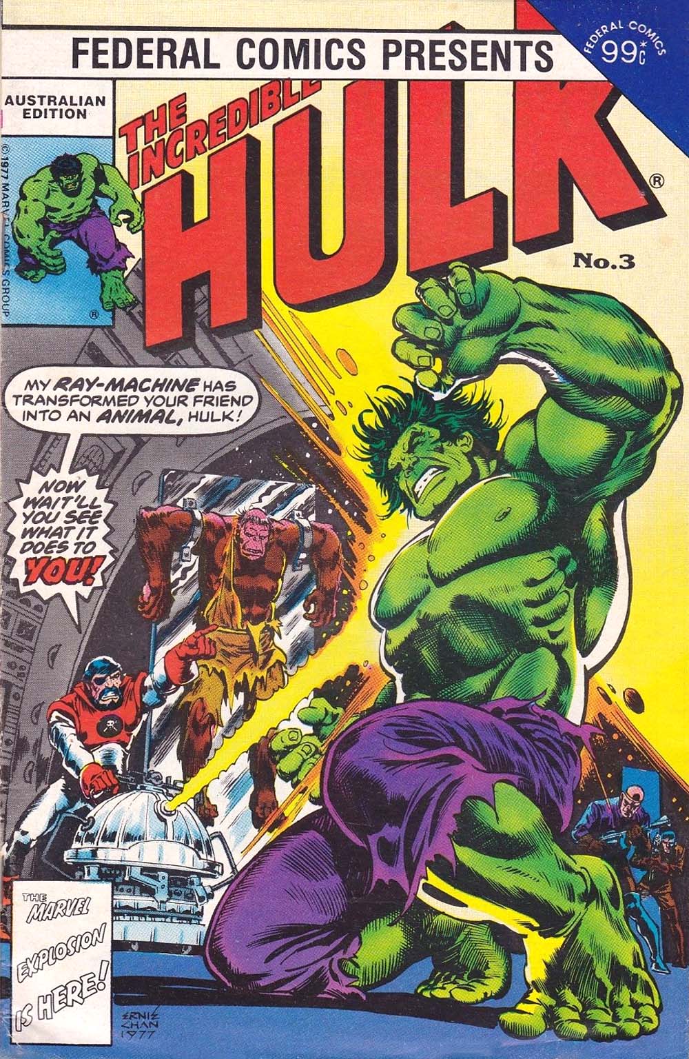 The Incredible Hulk (Federal, 1984 series) #3 ([September 1984])