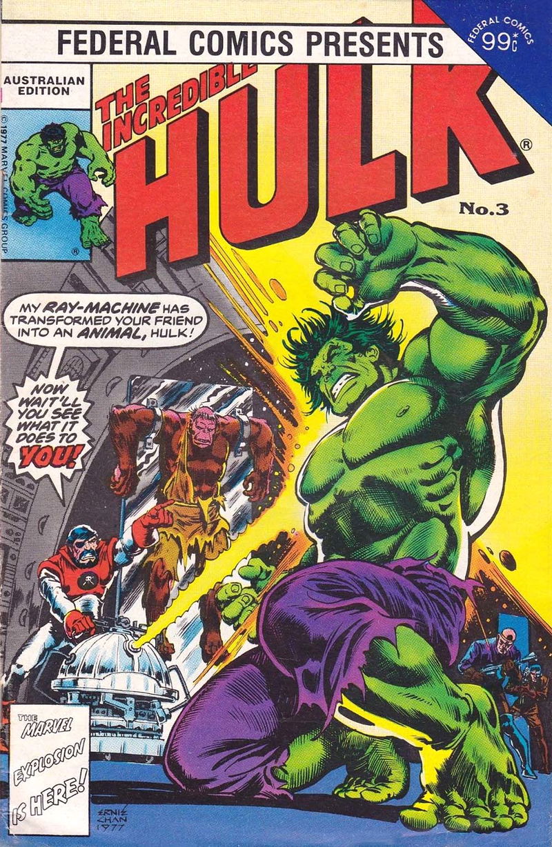 The Incredible Hulk (Federal, 1984 series) #3 ([September 1984])