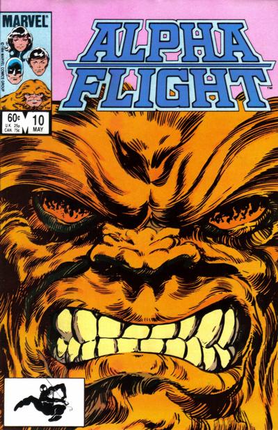 Alpha Flight  #10 (May 1984)