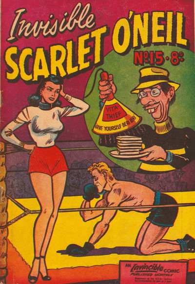 Invisible Scarlet O'Neil (Invincible, 1946? series) #15 [October 1951?]