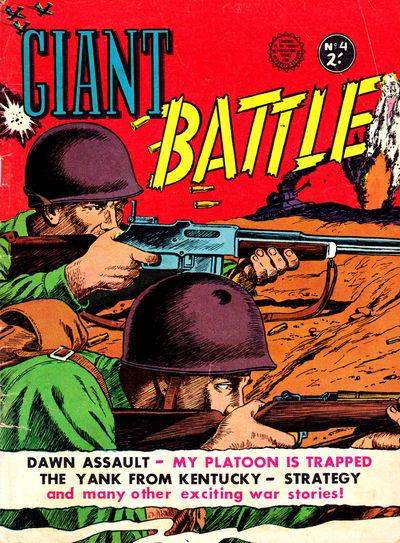 Giant Battle (Horwitz, 1960? series) #4 [August 1961?]