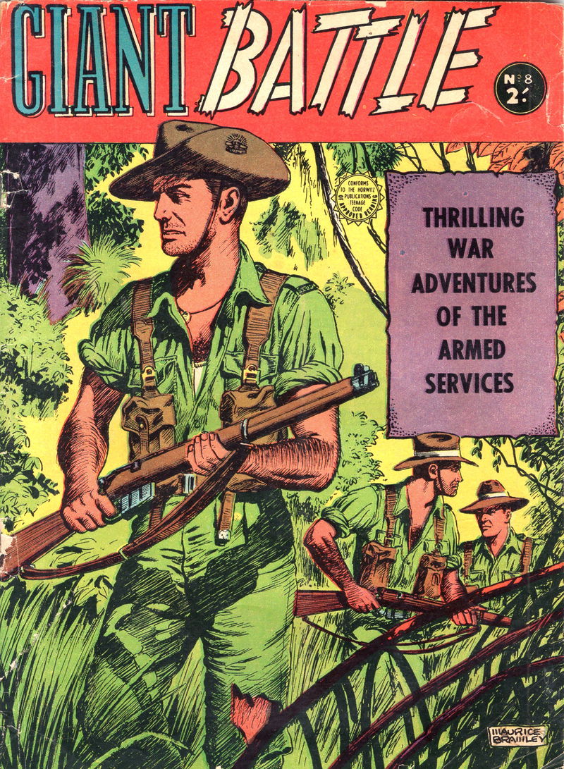 Giant Battle (Horwitz, 1960? series) #8 ([December 1961?])