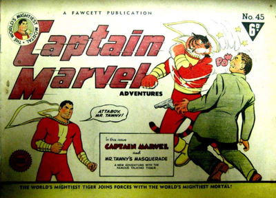 Captain Marvel Adventures (Cleland, 1949 series) #45 [April 1950?]