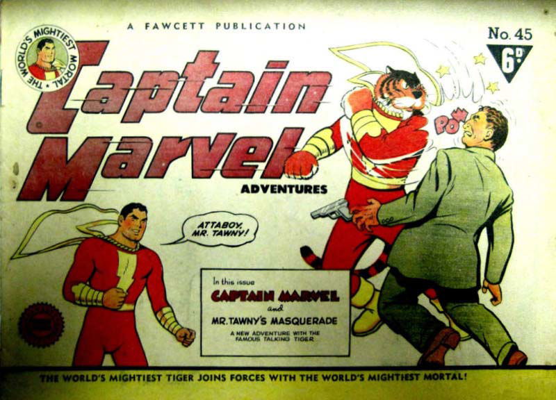 Captain Marvel Adventures (Cleland, 1949 series) #45 ([April 1950?])