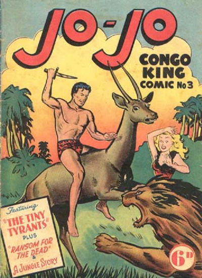 Jo-Jo Congo-King Comic (Youngs, 1948 series) #3 [October 1948?]