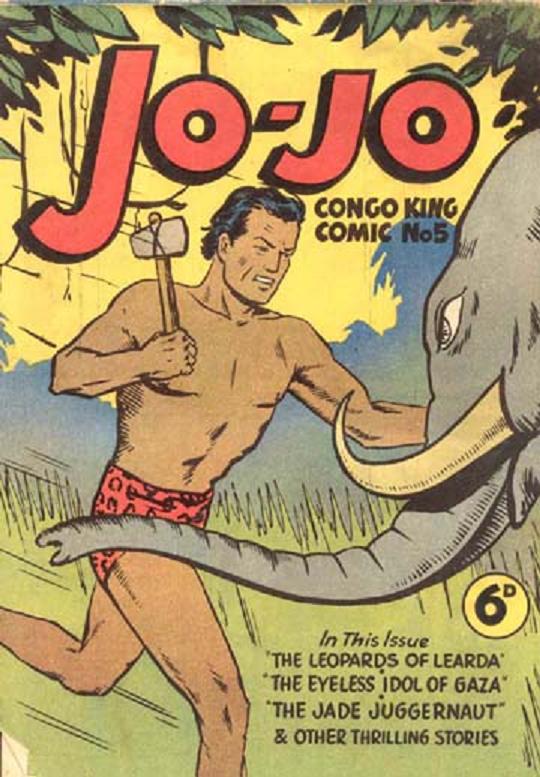 Jo-Jo Congo-King Comic (Youngs, 1948 series) #5 (December 1948?)