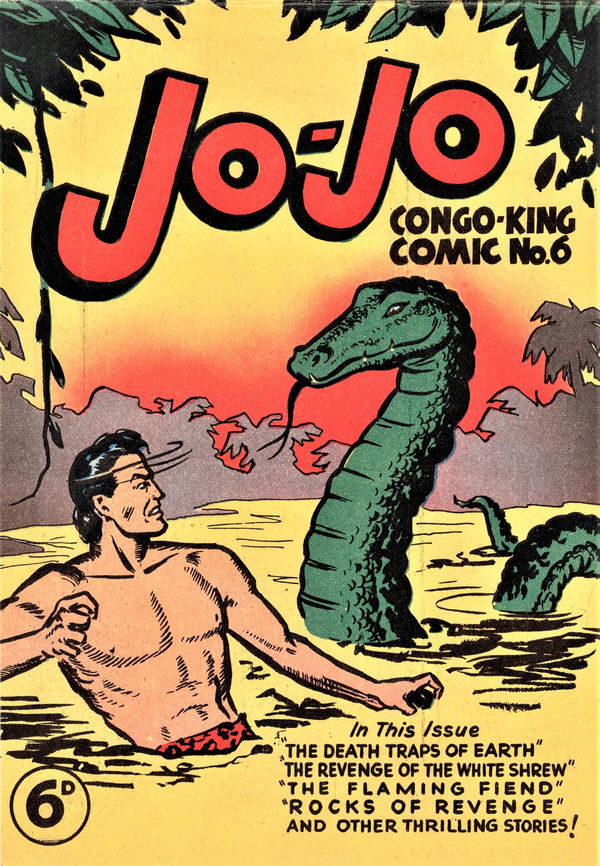 Jo-Jo Congo-King Comic (Youngs, 1948 series) #6 ([January 1949?])