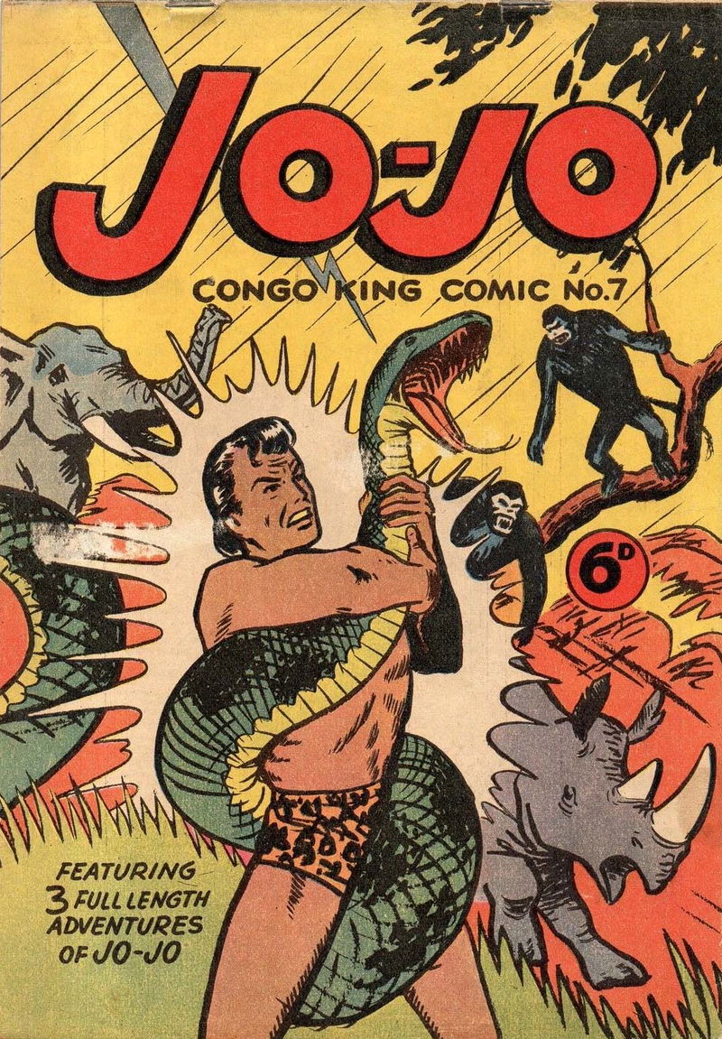 Jo-Jo Congo-King Comic (Youngs, 1948 series) #7 ([February 1949])