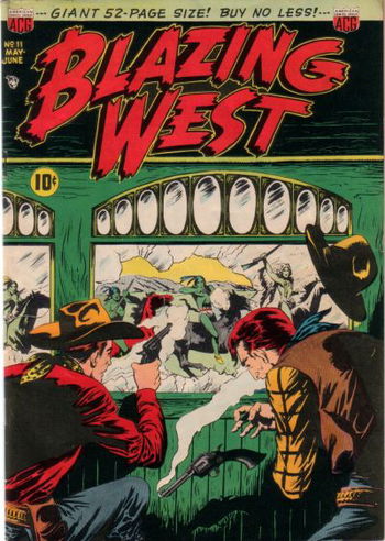 Blazing West (ACG, 1948 series) #11 June 1950