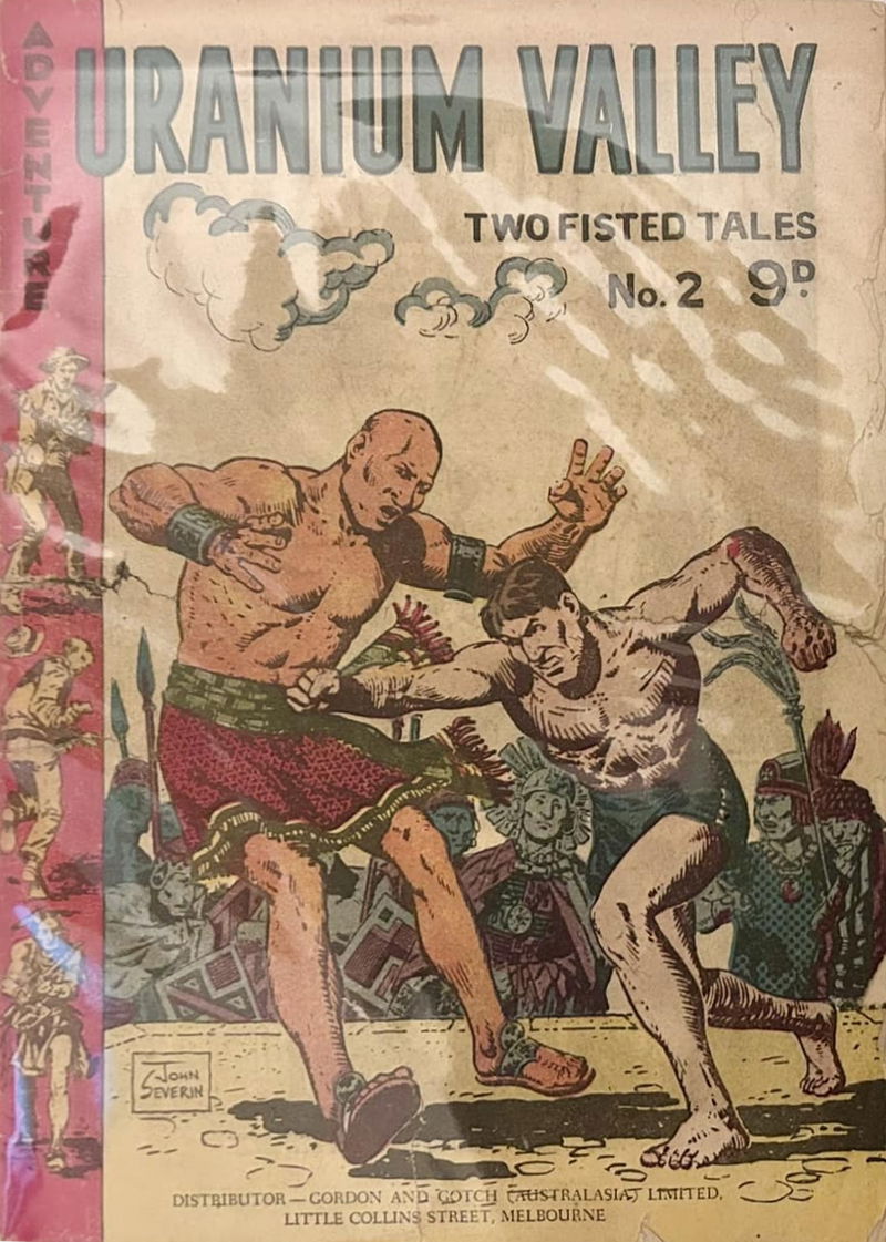 Two Fisted Tales (Calvert, 1954 series) #2 — Uranium Valley ([November 1954?])