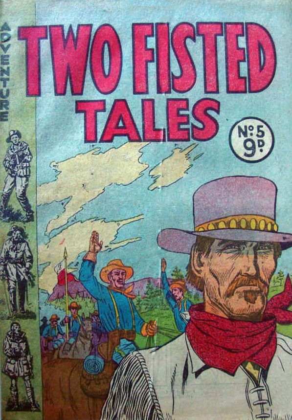 Two Fisted Tales (Calvert, 1954 series) #5 (February 1955)