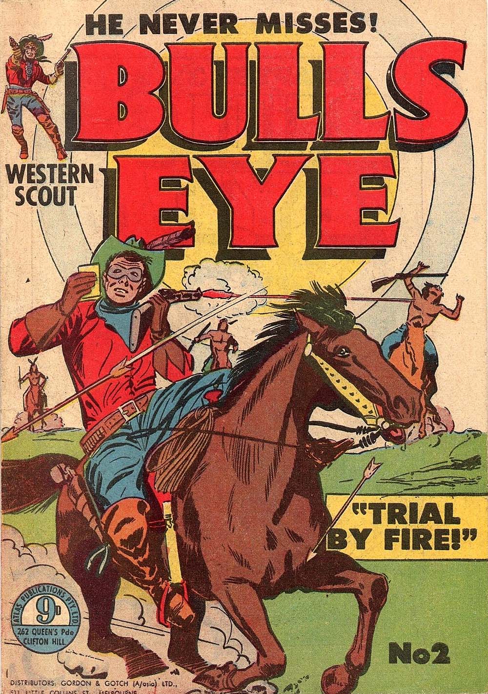 Bulls Eye Western Scout (Atlas, 1955 series) #2 ([February 1955?])