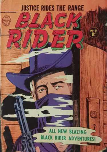 Black Rider (Horwitz, 1957? series) #5 [August 1958?]