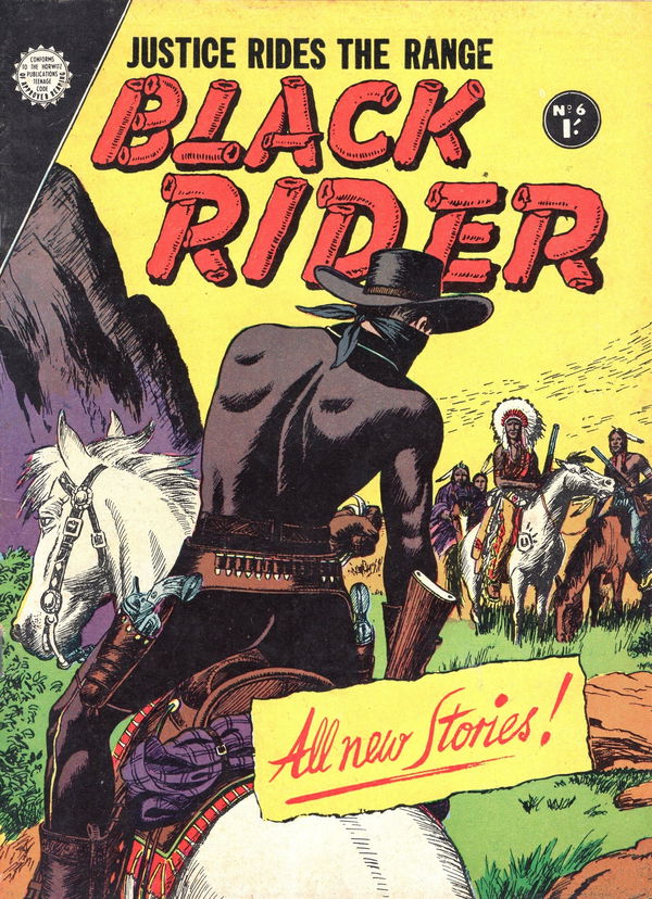 Black Rider (Horwitz, 1957? series) #6 ([October 1958?])