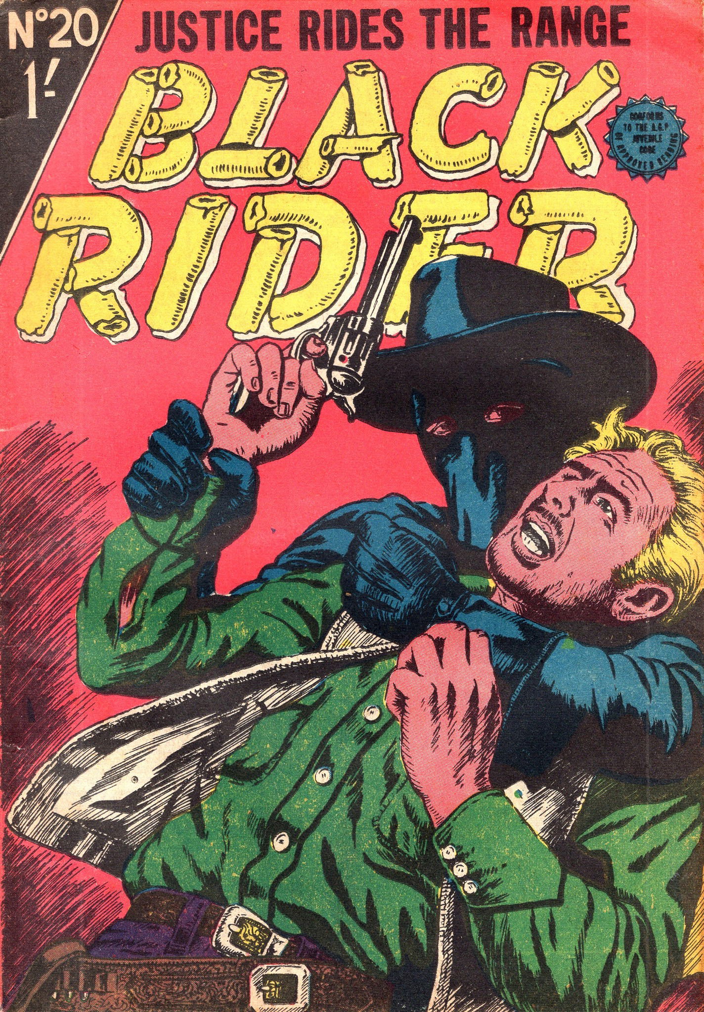 Black Rider (Horwitz, 1956? series) #20 ([June 1956?])