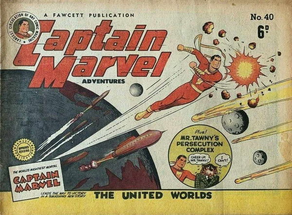 Captain Marvel Adventures (Cleland, 1949 series) #40 ([1949?])