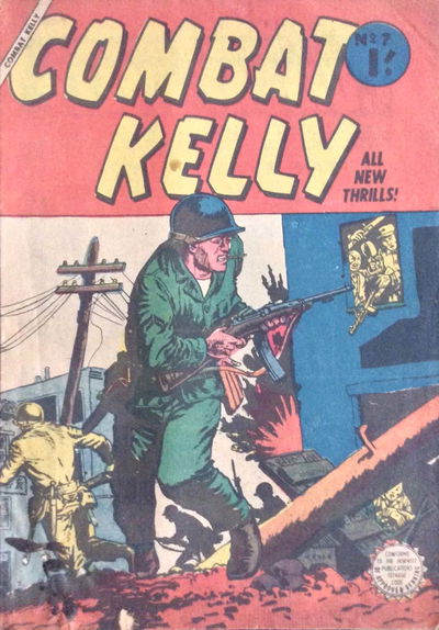 Combat Kelly (Horwitz, 1955 series) #7 [May 1956]