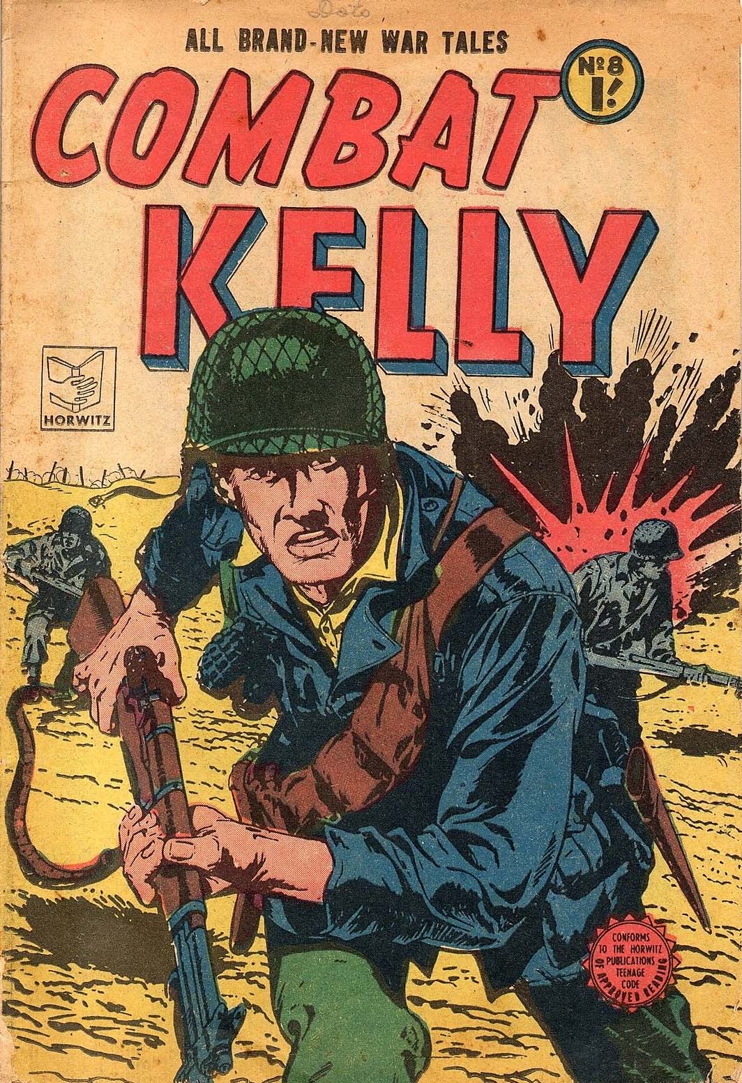 Combat Kelly (Horwitz, 1955 series) #8 ([June 1956?])
