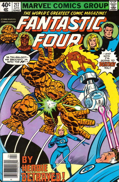 Fantastic Four (Marvel, 1961 series) #217 April 1980