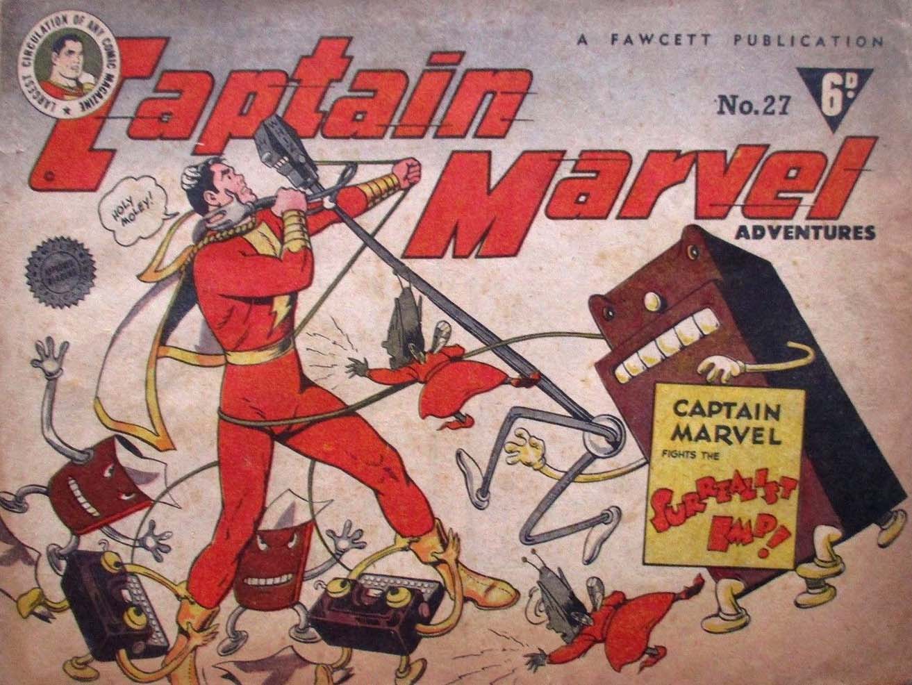 Captain Marvel Adventures (Cleland, 1949 series) #27 ([1948?])